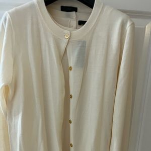 NWT JCrew Lightweight Wool Jackie Cardigan & Shell